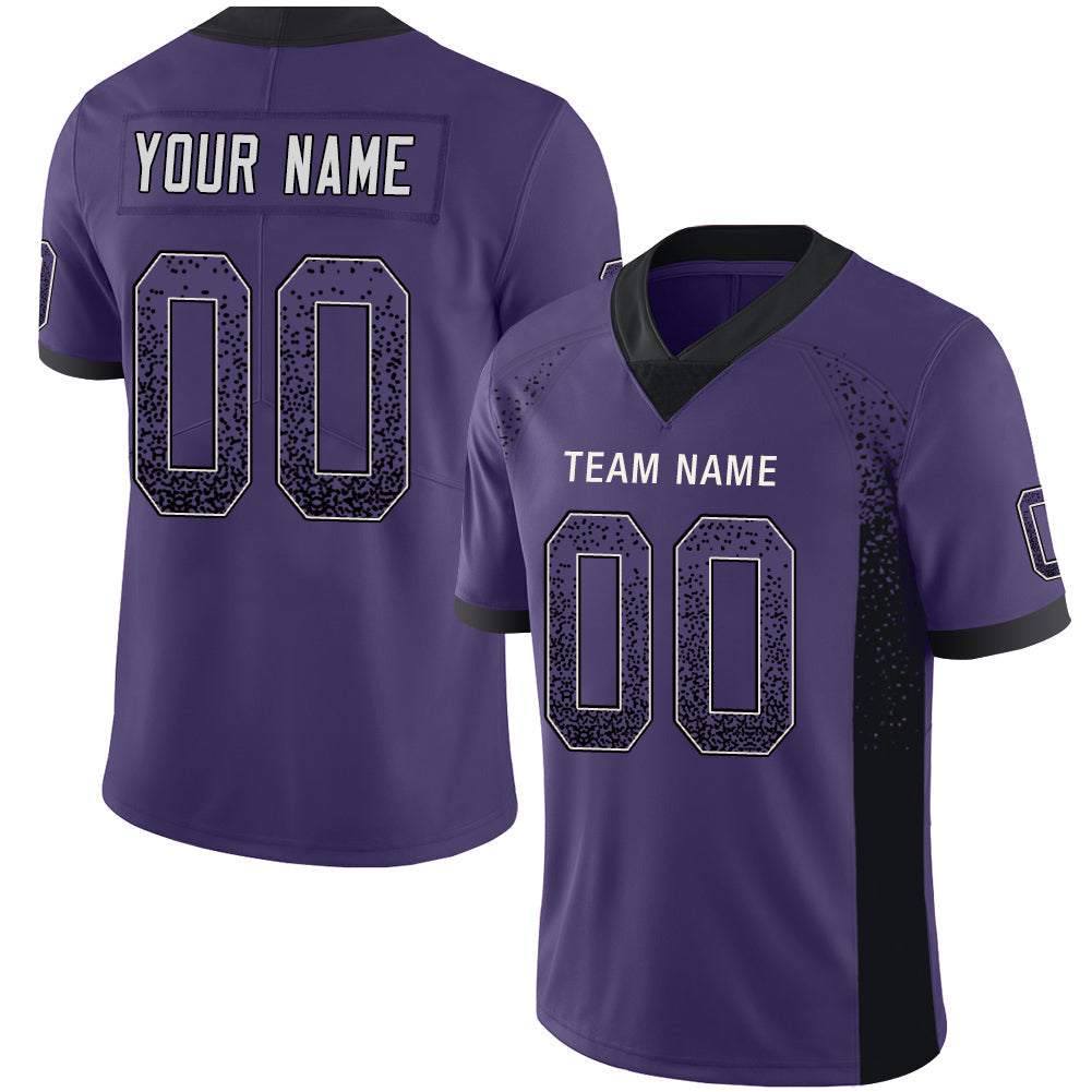 Custom Purple Football Shirt Top