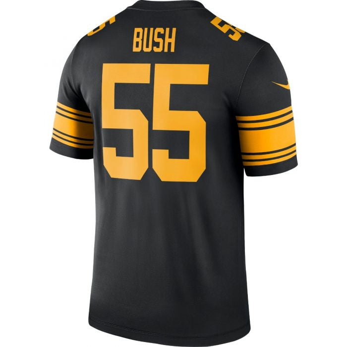 Custom #55 Black PIT Football Shirt Top