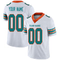 Custom White MIA Football Shirt Top