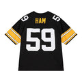 Custom #59 Black PIT Football Shirt Top