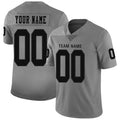 Custom Grey LV Football Shirt Top