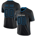 Custom Black DET Football Shirt Top