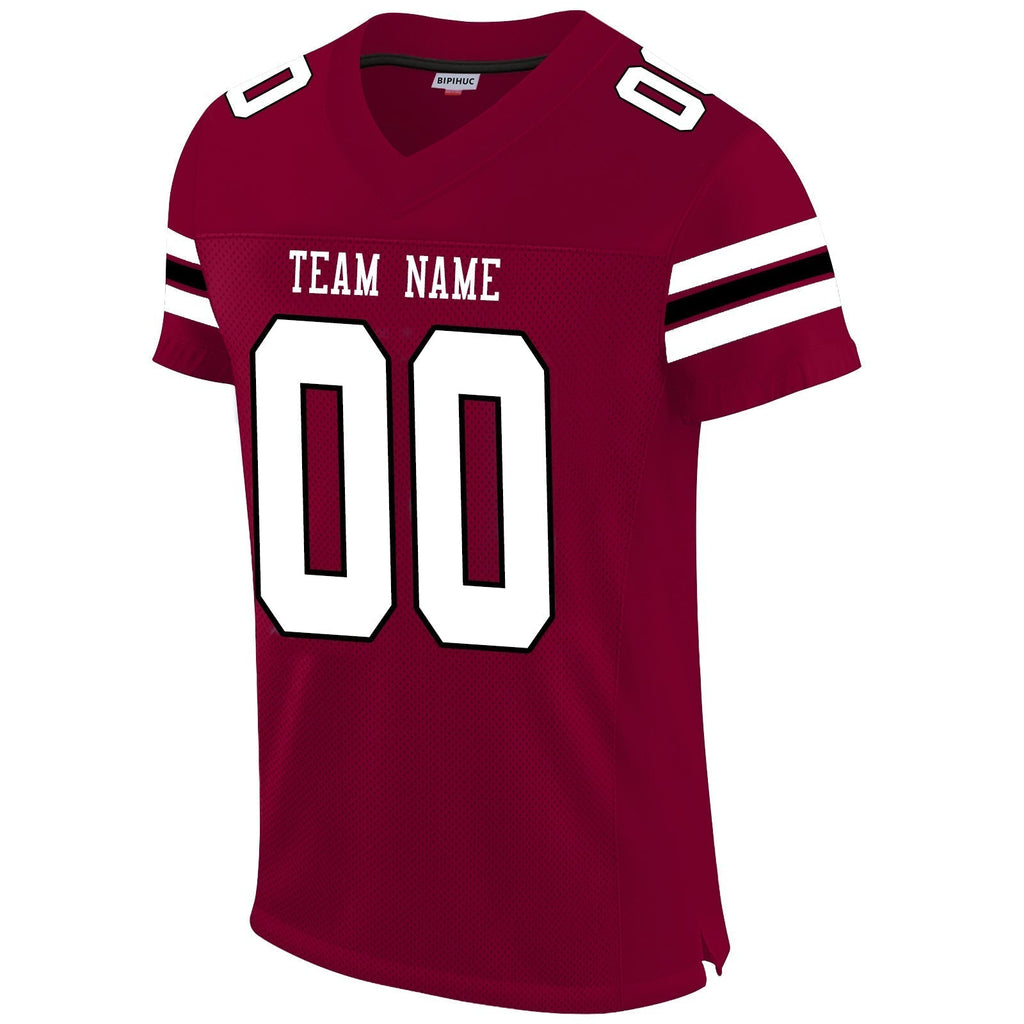 Custom Red Football Shirt Top