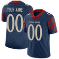 Custom Navy NE Football Shirt Top