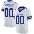 Custom White DAL Football Shirt Top