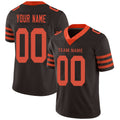 Custom Brown Football Shirt Top