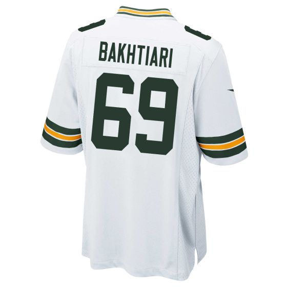 Custom #69 White GB Football Shirt Top