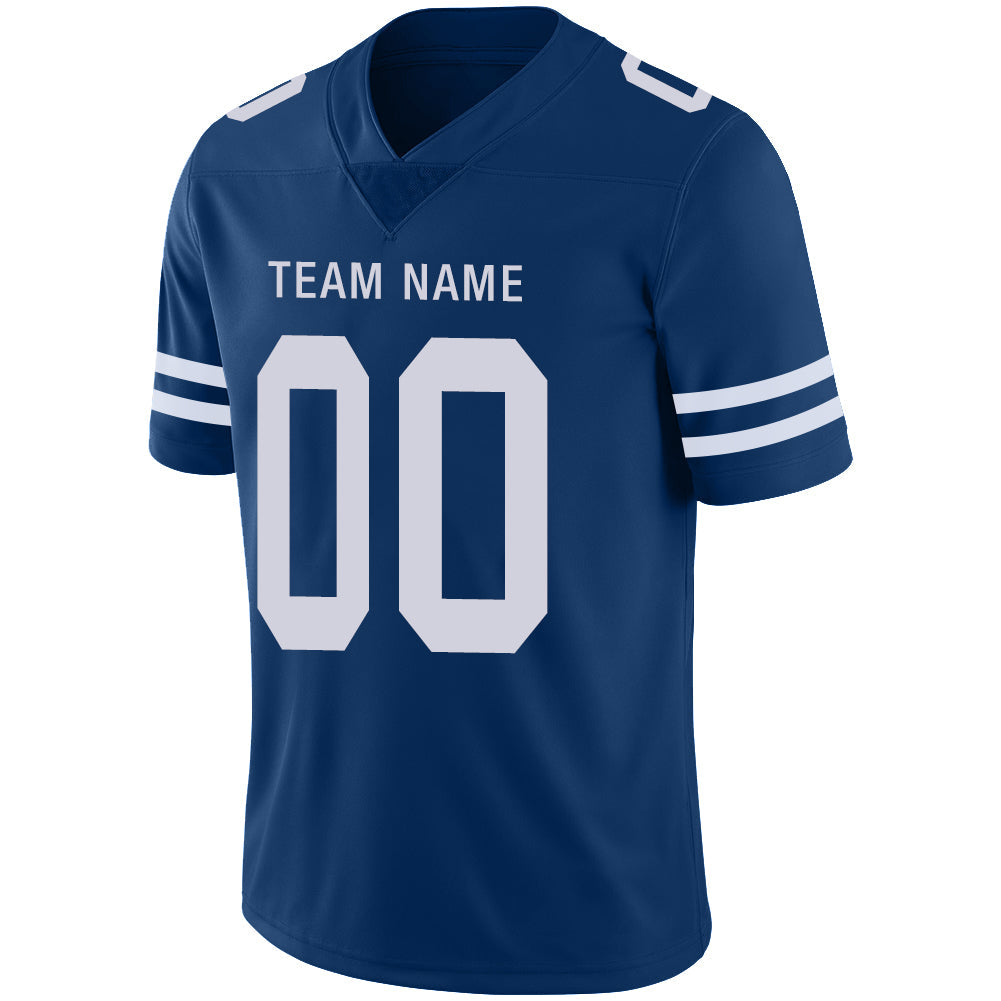 Custom Blue DAL Football Shirt Top