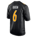 Custom #6 Carbon Black PIT Football Shirt Top