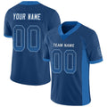 Custom Blue IND Football Shirt Top