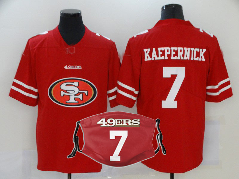 Custom #7 SF Football Shirt Top