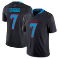 Custom #7 Navy HOU Football Shirt Top