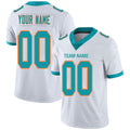 Custom White MIA Football Shirt Top