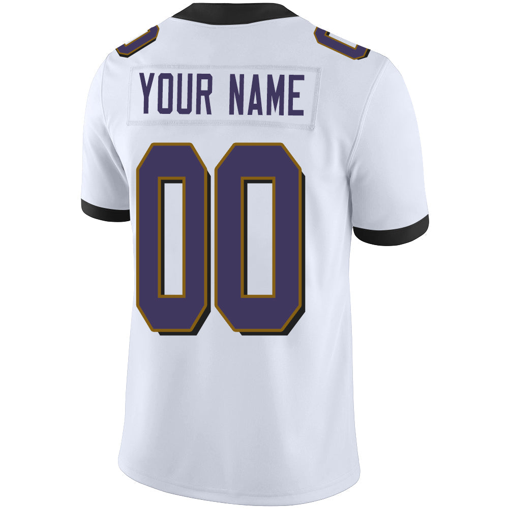 Custom White Football Shirt Top