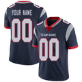 Custom Navy NE Football Shirt Top