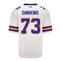 Custom #73 White BUF Football Shirt Top