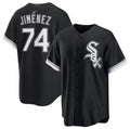 Custom #74 Black CWS Baseball Shirt Top