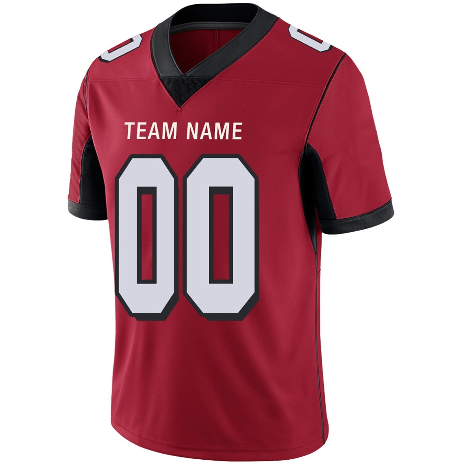 Custom Red ATL Football Shirt Top
