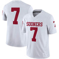 Custom #7 White Football Shirt Top