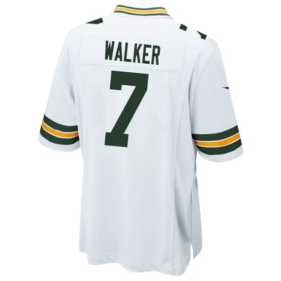Custom #7 White GB Football Shirt Top