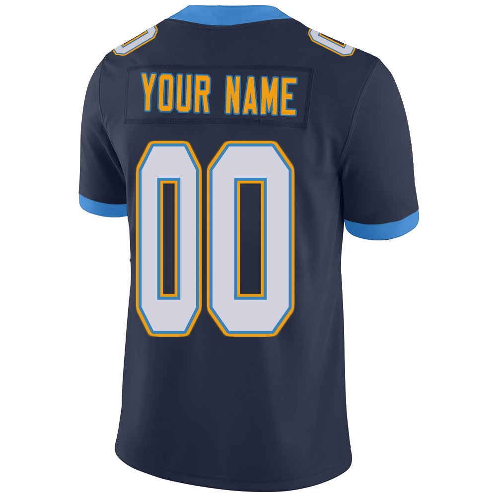 Custom Navy LAC Football Shirt Top