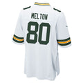 Custom #80 White GB Football Shirt Top
