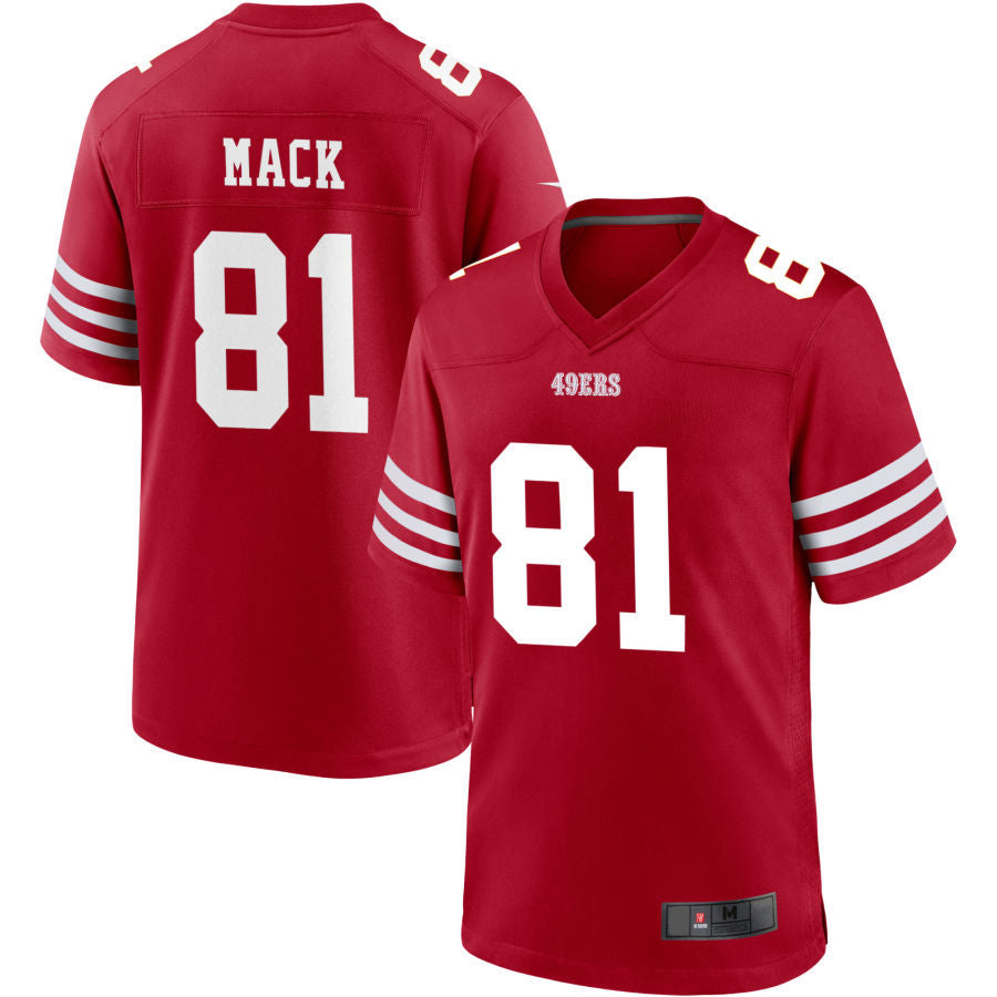 Custom #81 SF Football Shirt Top