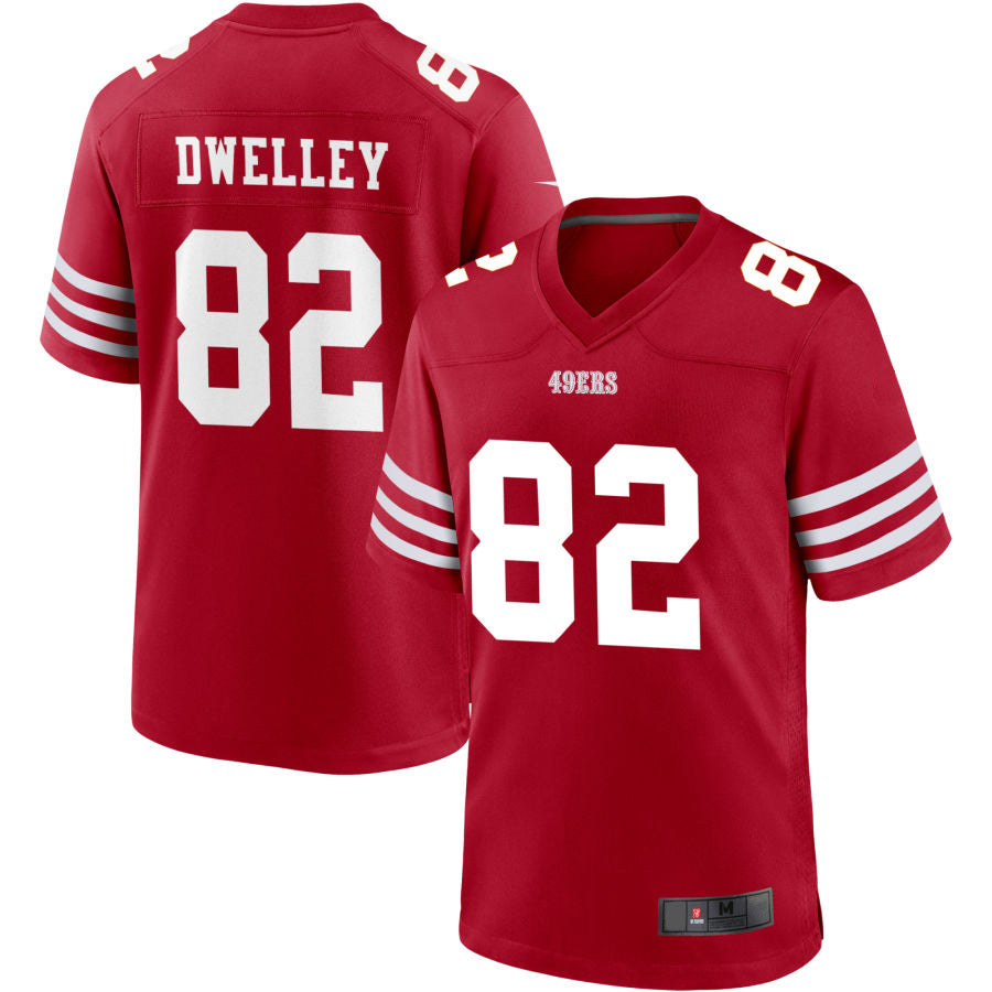 Custom #82 SF Football Shirt Top