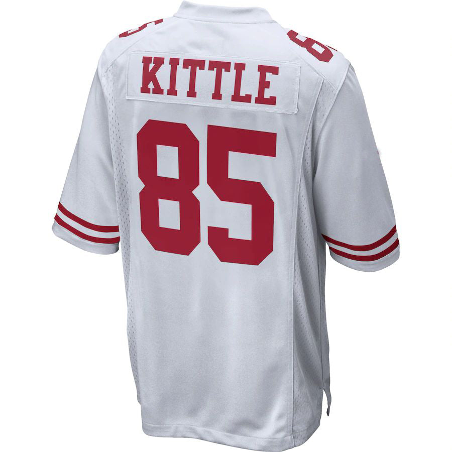 Custom #85 Black SF Football Shirt Top
