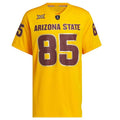 Custom #85 Gold College Shirt Top