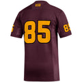 Custom #85 Maroon Football Shirt Top