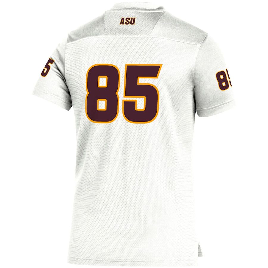 Custom #85 White Football Shirt Top