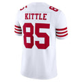 Custom #85 White 2022 SF Football Shirt Top