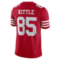 Custom #85 Red 2022 SF Football Shirt Top