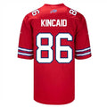Custom #86 Red BUF Football Shirt Top