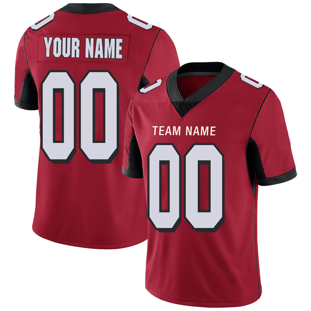 Custom Red Football Shirt Top