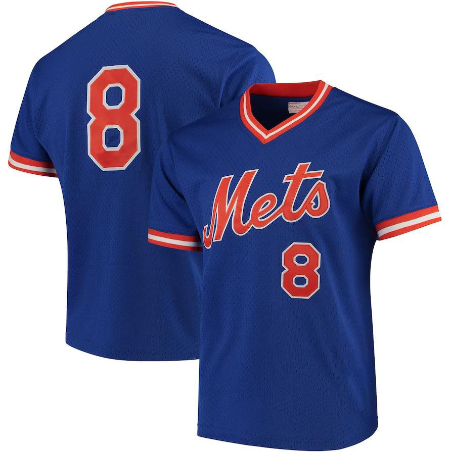 Custom #8 NYM Baseball Shirt Top