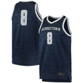Custom #8 Navy Basketball Shirt Top