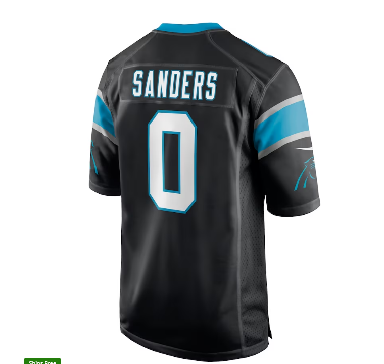 Custom #0 Black CAR Football Shirt Top