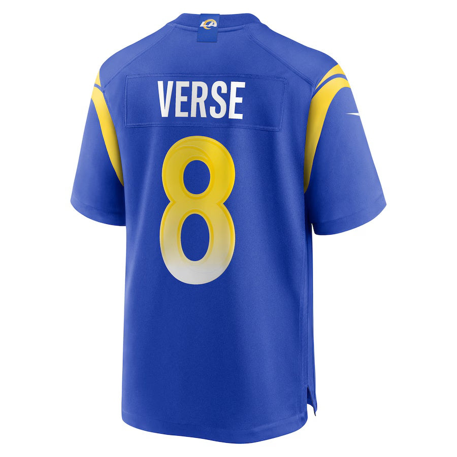 Custom #8 LAR Football Shirt Top