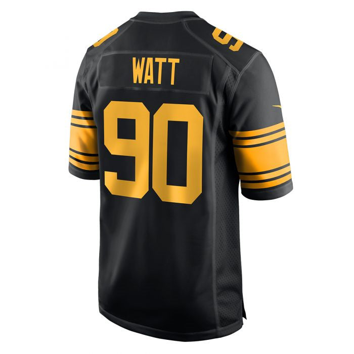 Custom #90 Black PIT Football Shirt Top