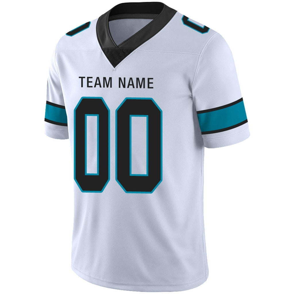 Custom Blue CAR Football Shirt Top
