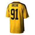 Custom #91 Gold 1994 PIT Football Shirt Top