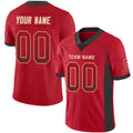 Custom Red KC Football Shirt Top