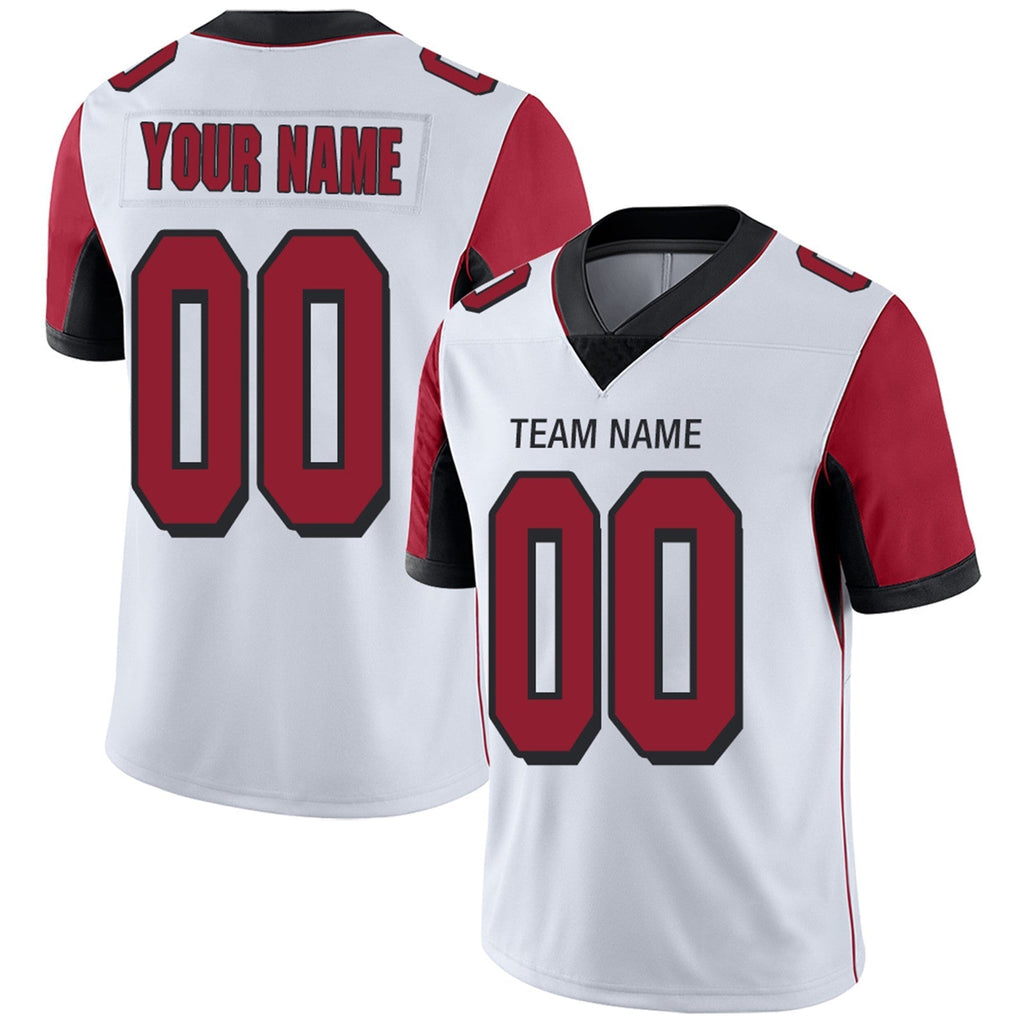 Custom Red ATL Football Shirt Top