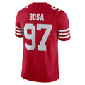 Custom #97 Red 2022 SF Football Shirt Top