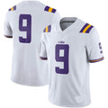 Custom #9 White Football Shirt Top