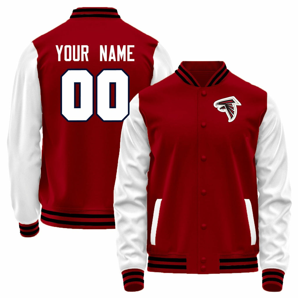 Custom White ATL Football Shirt Top