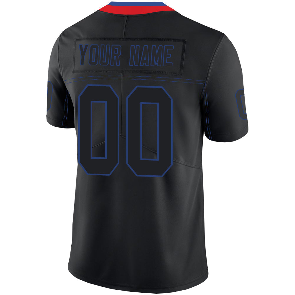Custom Black BUF Football Shirt Top