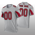 Custom Silver Football Shirt Top